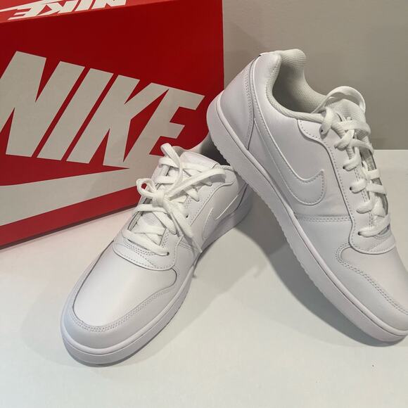 NWB Nike Ebernon Low White Size 15 main image 6
